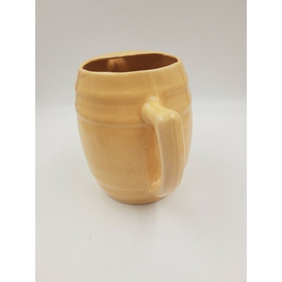 ANTIQUE UHL Ceramic Clay Pitcher Rustic Early Vintage American Pottery - Picture 7 of 10